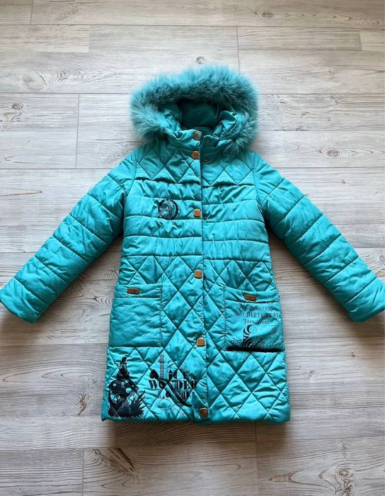 Пальто зимнее 140