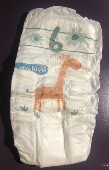Підгузки Babylove Windeln Premium розмір 6  (15-20 кг), 19 штук