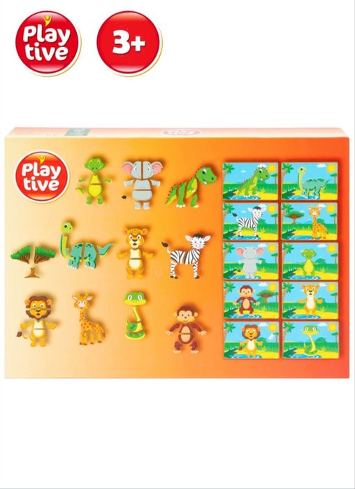 Магнітна гра пазли PlayTive,  Ejector Blocks логічна гра-головоломка