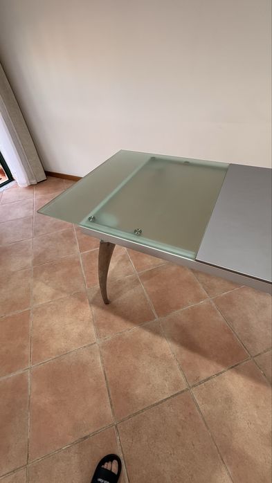 Mesa de Vidro extensivel