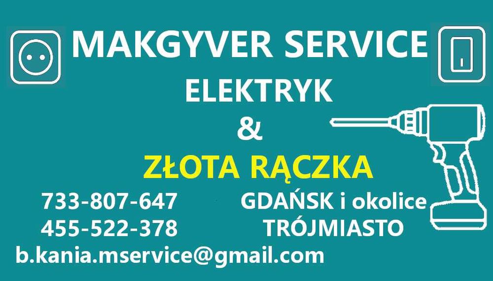 ELEKTRYK & Złota rączka Makgyver Servise