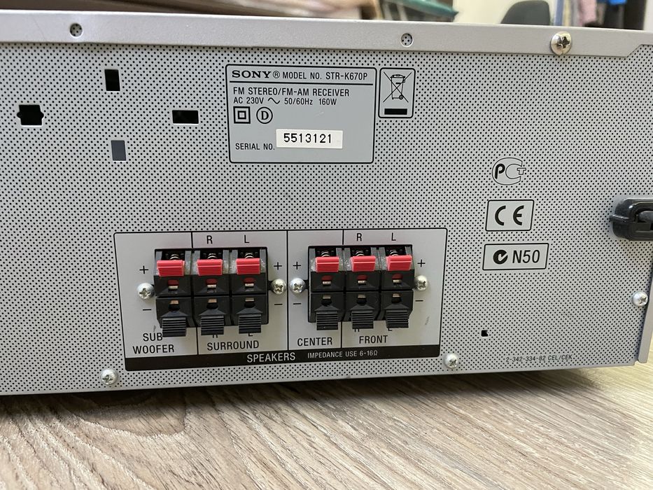 Усилитель sony str-k670p