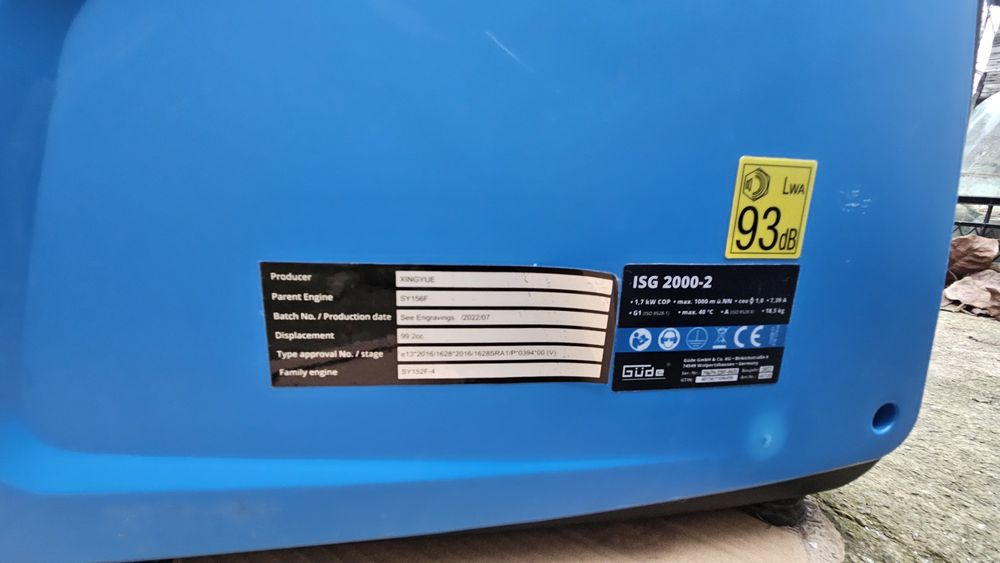 генератор Güde ISG 2000-2.