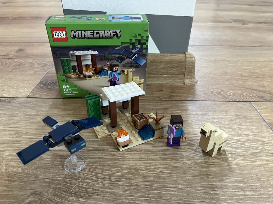 Lego Minecraft 21251 Pustynna wyprawa Steve’a
