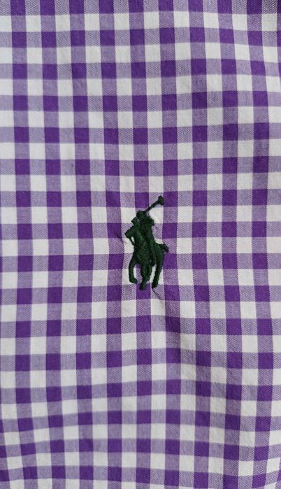 Koszula w kratę na długi rękaw Polo Ralph Lauren PRL rozm. M