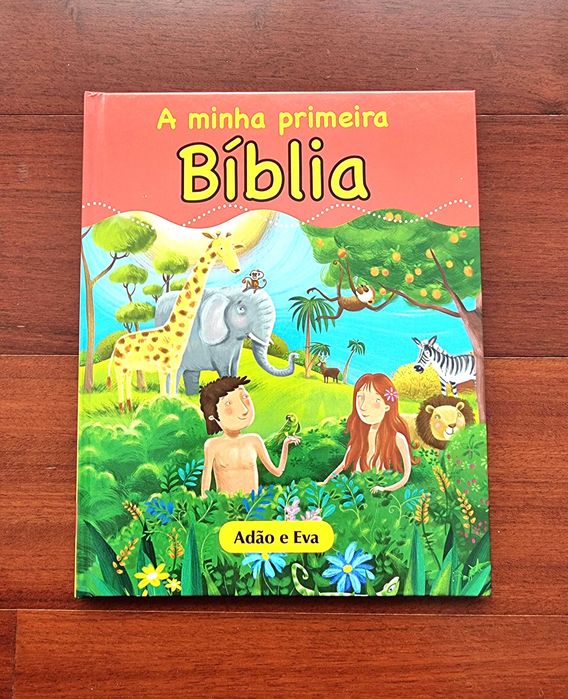 Livro "A Minha Primeira Bíblia - Adão e Eva"