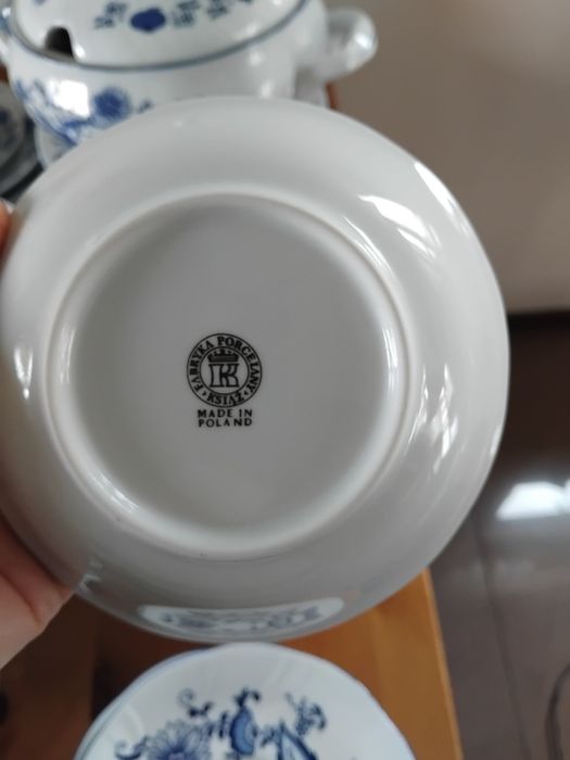 Serwis obiadowy 12 osób Porcelana KSIĄŻ 60 elementów