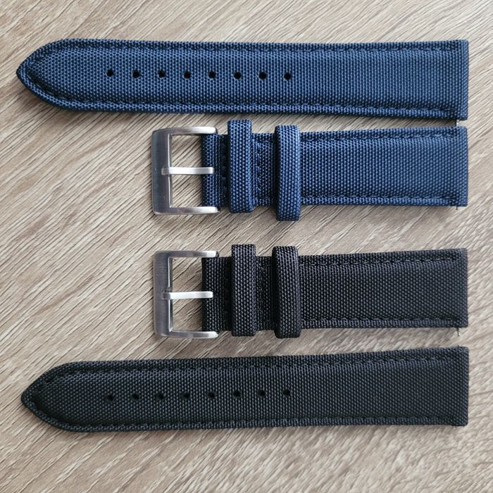 Pasek do zegarka nylon 22 mm