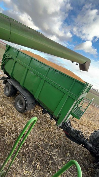 Przyczepa LOMMA tandem skorupa wywrotka