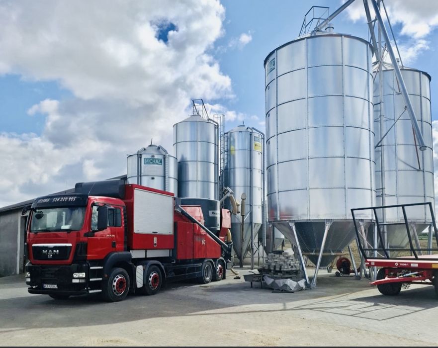 Usługi ** MOBILNA MIESZALNIA PASZ ** Usługi - Buschhoff