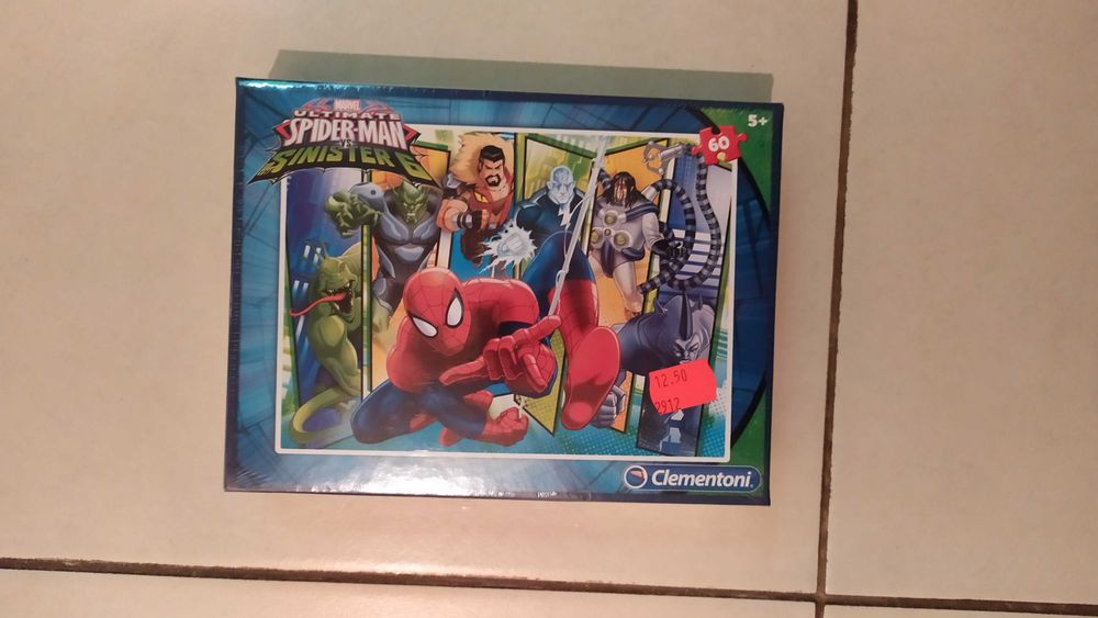 Puzzle "Ultimate SPIDER-MAN" od Clementoni 60 ele. NOWE
