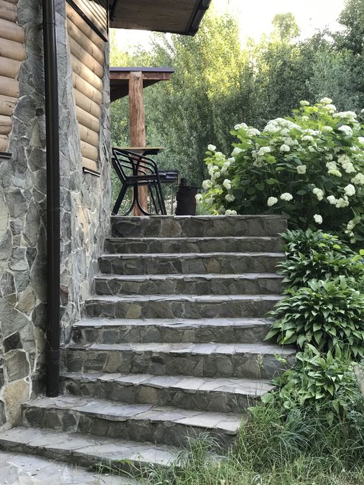 Дом в лесу на озере с камином под Киевом. Всегда есть свет и интернет.