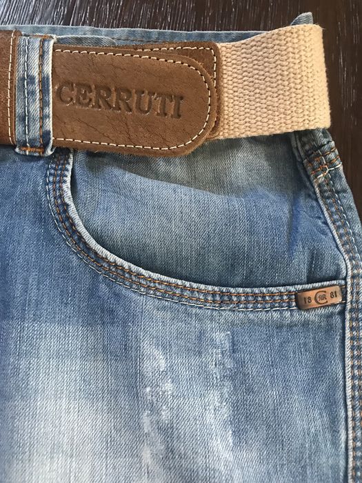 Jeansy CERRUTI pasek gratis