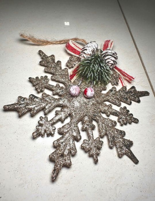 2 enfeites Natal grandes - novos