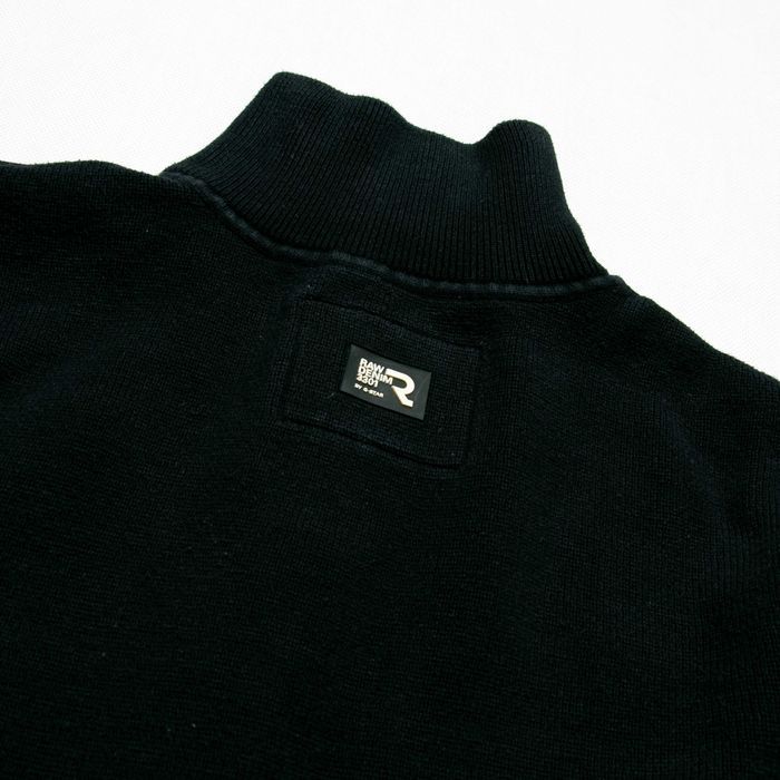 Y2K G-star Raw big logo sweter rozpinany L Euro industrial
