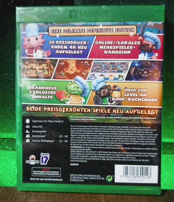 Overcooked: All You Can Eat Xbox Series X - imprezowa na dwóch PL