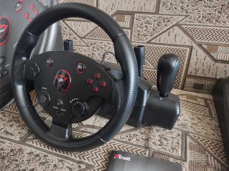 Игровой руль Trust GXT 288 Racing Wheel PC/PS3