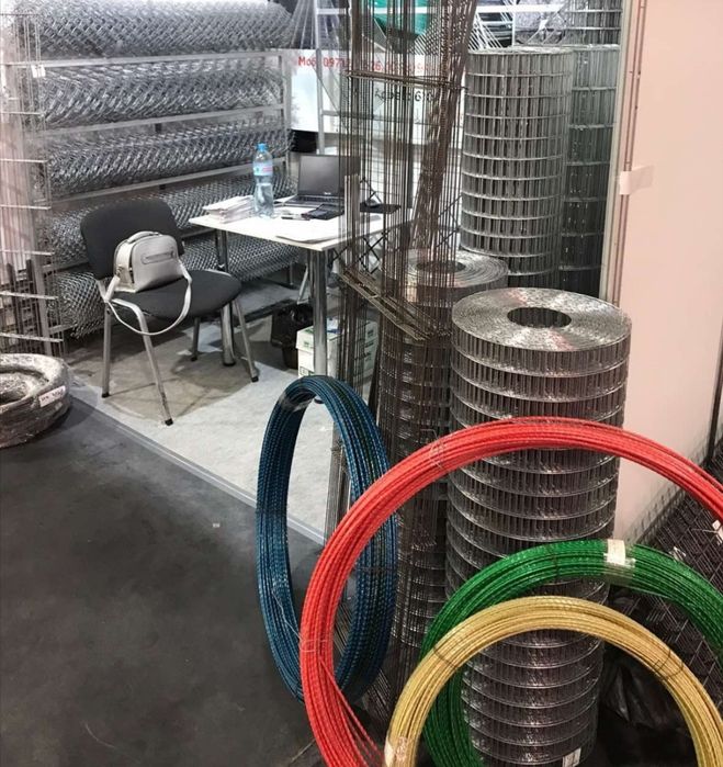 Сетка Рабиця  Сетка зварна в рулонні . Забор 3д . Рабица кладочная