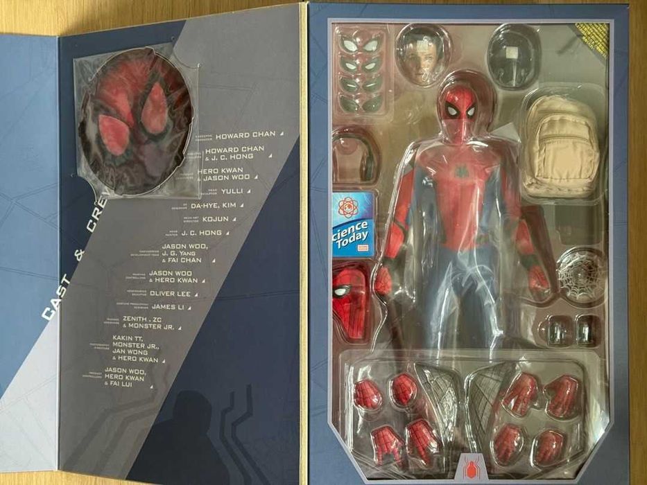 Figura Hot Toys Spider-man Homecoming Deluxe Version