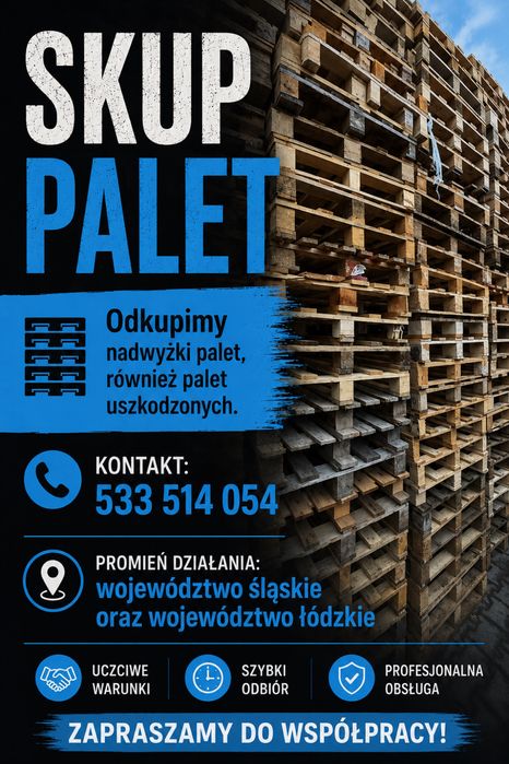 Skup palet - dojazd do klienta