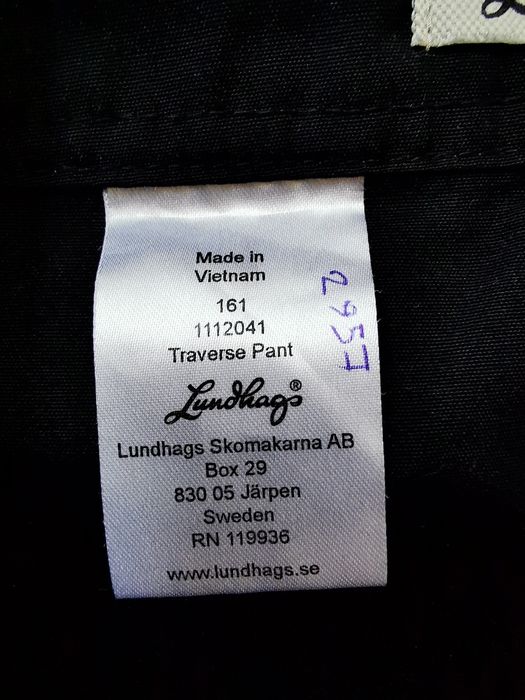 Lundhags Traverse Schoeller Dynamic hybrydowe spodnie trekkingowe 52