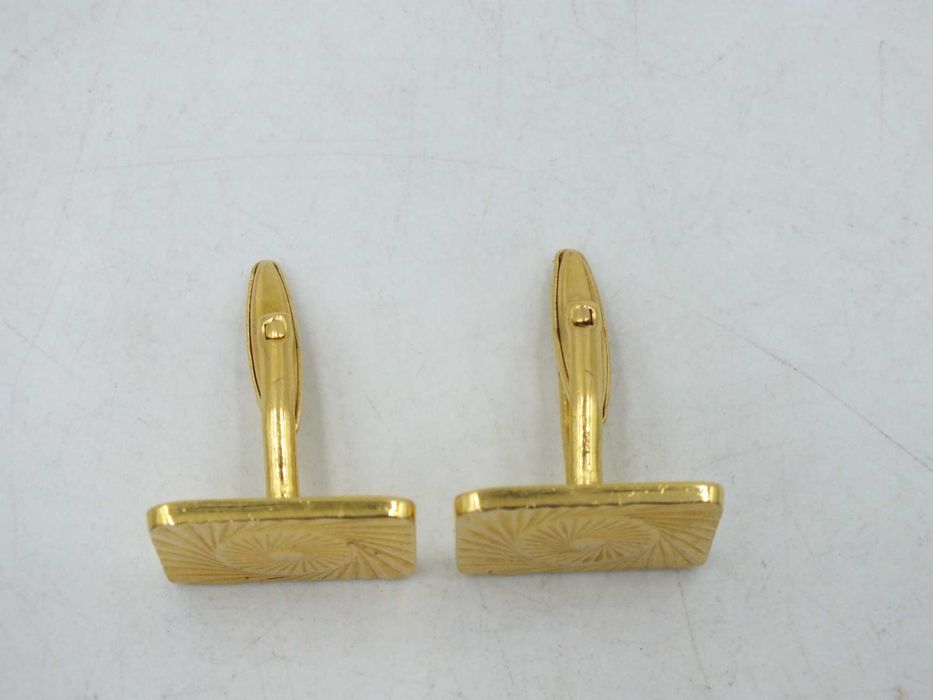 Spinki do mankietów koszuli PRL jak nowe VINTAGE