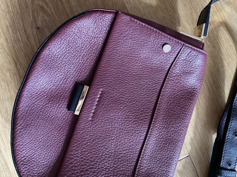 Autograph torebka skóra idealna idelana listonoszka