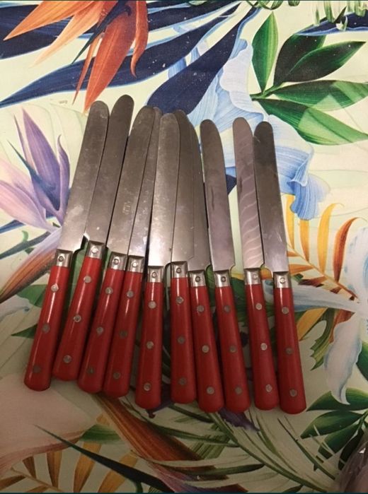 Seed inox France ножі столові вінтажні