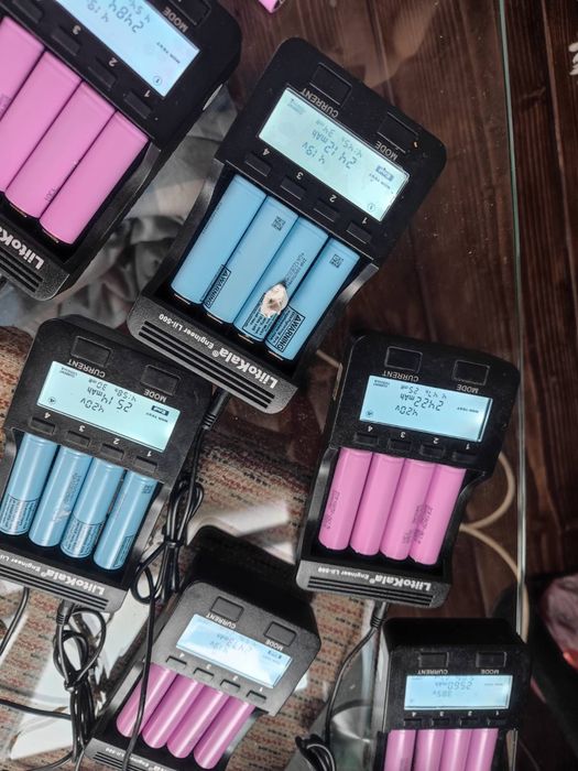 18650 аккумуляторы  2200, 2400 mAh