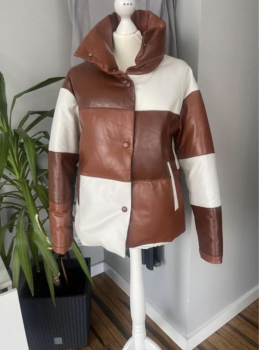 Kurtka skóra 100%  ocieplana S/M