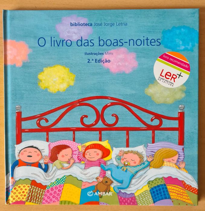 Livro infantil "O Livro das Boas-Noites", de José Jorge Letria