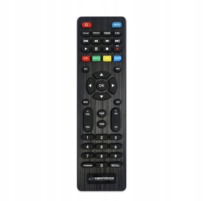 Esperanza Dekoder tuner do telewizji naziemnej DVB-T2