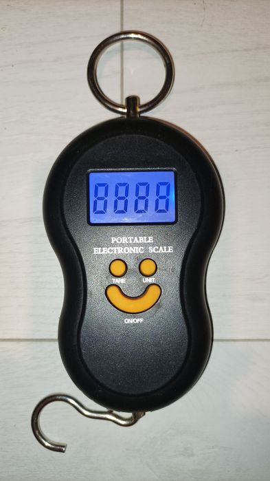 Весы ручные электронные до 50 кг. Ваги.