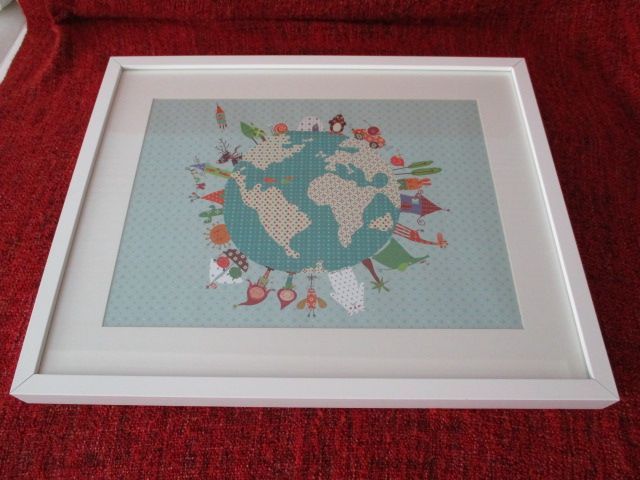 Quadro com moldura branca64862027848577123