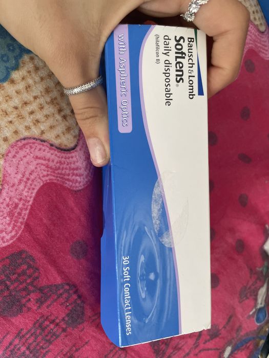 Lentes de contacto diarias miopia -0.75 Bausch&Lomb