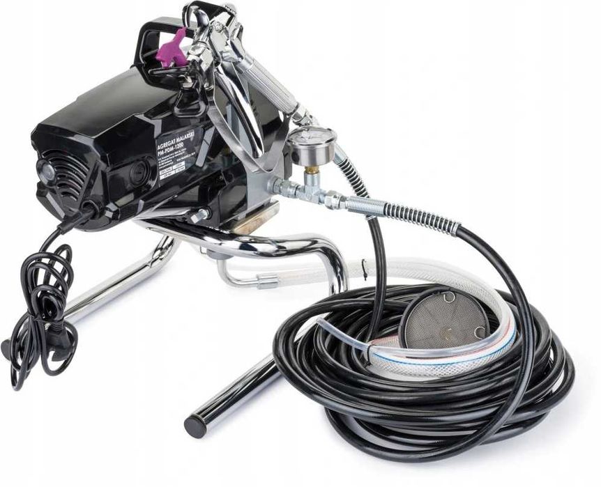 Agregat MALARSKI Pistolet Hydrodynamiczny + 3 Dysze - NOWY