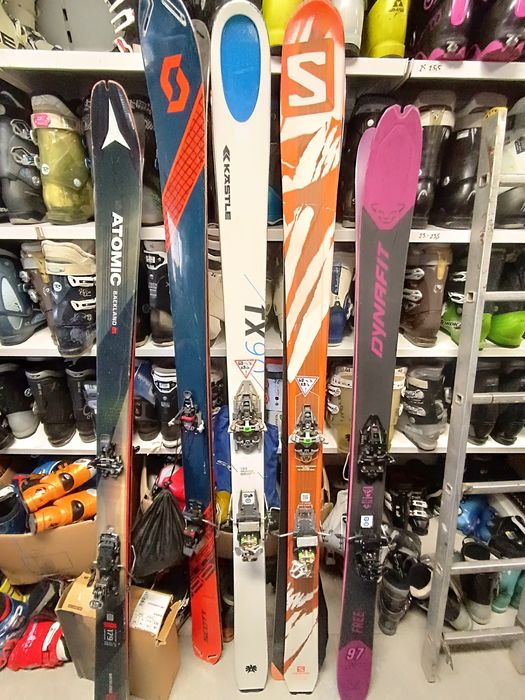 Skiturowe Salomon MTN Explore + Dynafit i foki