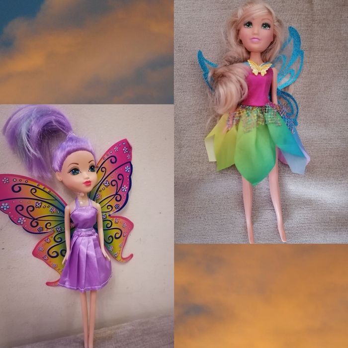 Кукла фея лялька zuru sparkle бабочка з крилами fairy барби