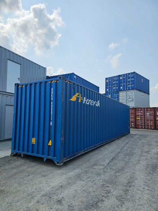 Kontener morski 40HC/12m, r. 2020/2021, magazyn, transport hds