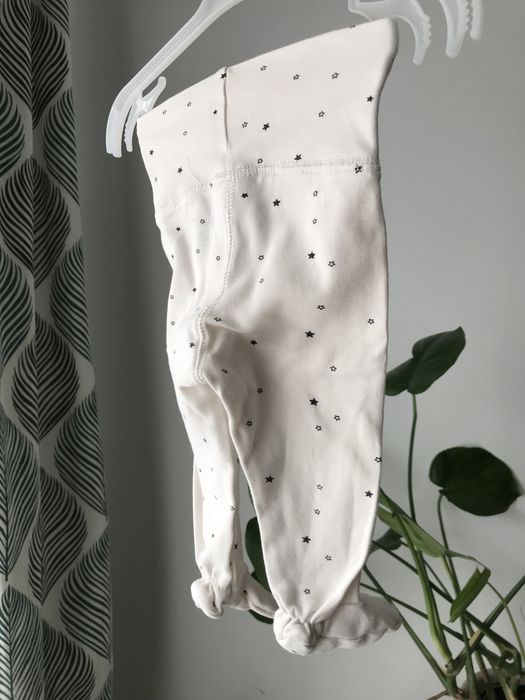 Półśpiochy w gwiazdki H&M 56 cm organic cotton