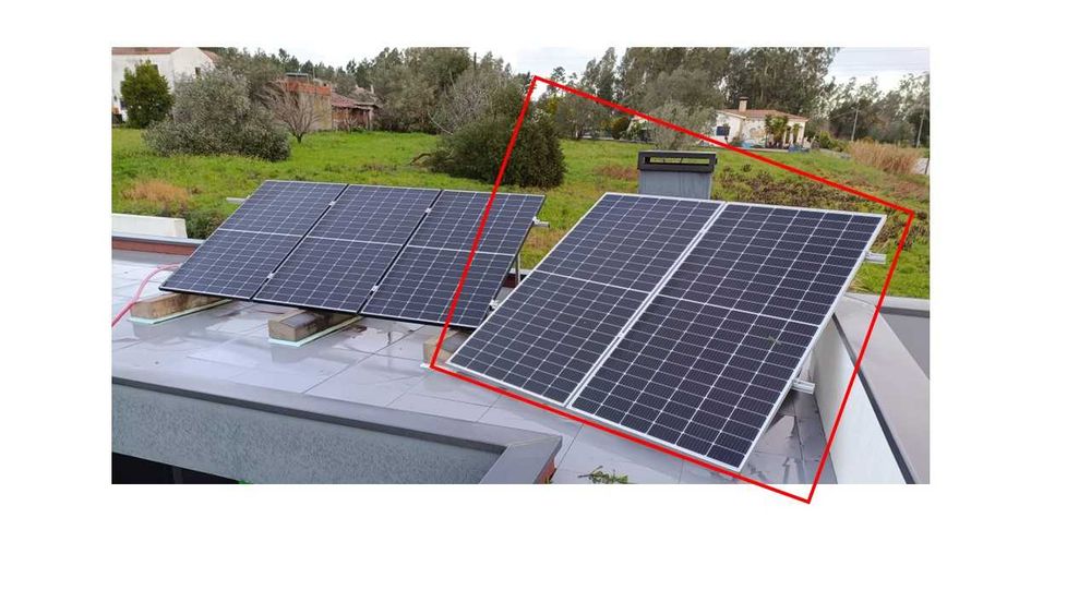 Sistema Fotovoltaico usado 3Kw da SAJ (Inversor + Paineis)