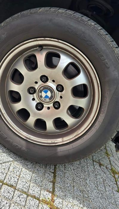 Jantes 5×120 com pneus para desocupar