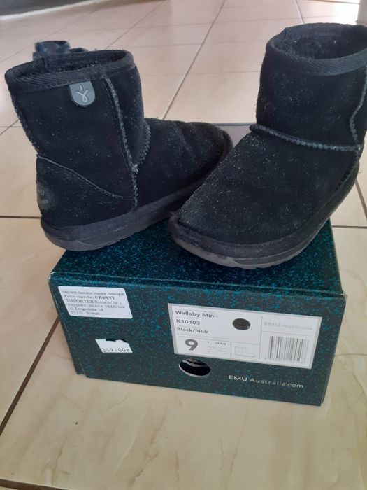Buciki dziewczęce, emu Australia,  Adidas rozm 26