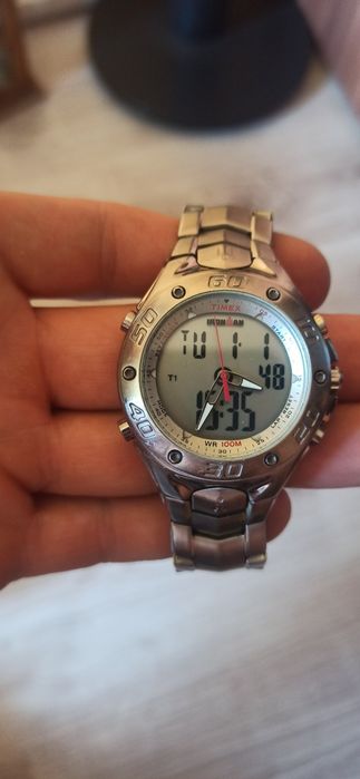 Zegarek Timex Ironman T56371 "Stranger Than Fiction" | Rzadki Stalowy | Szkiełko IGŁA