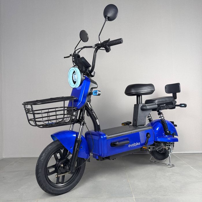 ‼️НОВИНКА 2026 Електроскутер EvoBike 500W Передній задній амортизатор /Багажник / Велкий дисплей / ключ