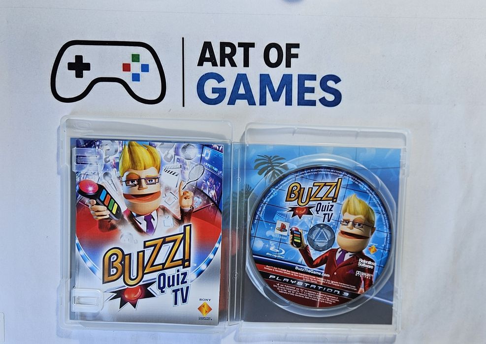 Buzz Quiz TV Ps3 Playstation 3 Buzzery Brzęczki