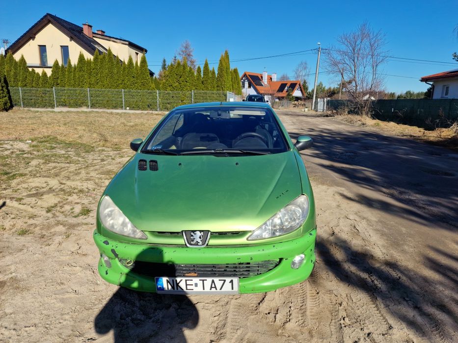 Peugeot 206 CC 1.6 | Sprawny | Dach działa | Opłaty | Do poprawek