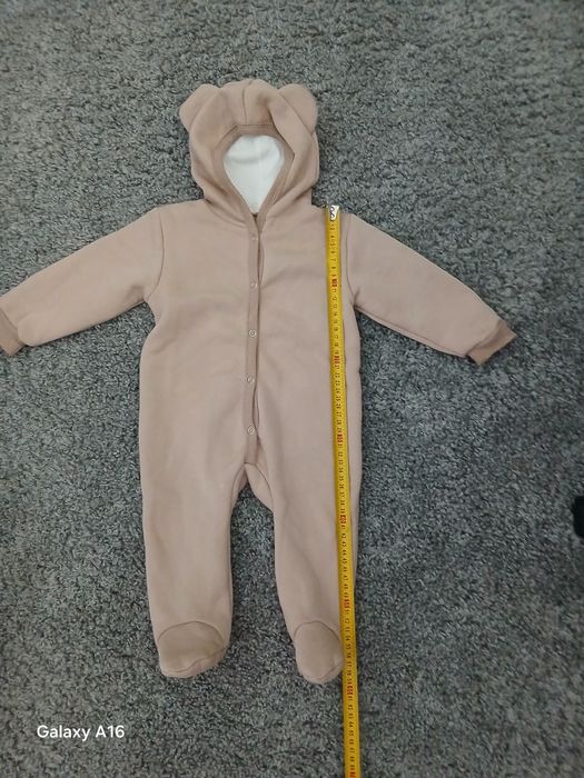 Комбінезон з вушками бежевий