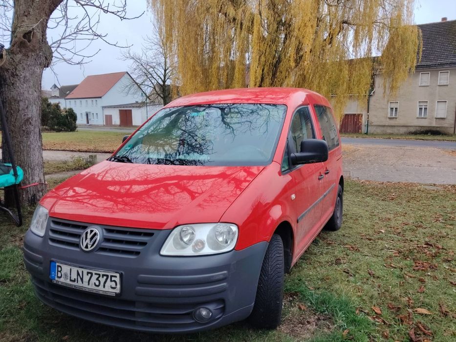 VW Caddy 2010 rok 2.0 benzyna gaz CNG 5 osobowy okazja
