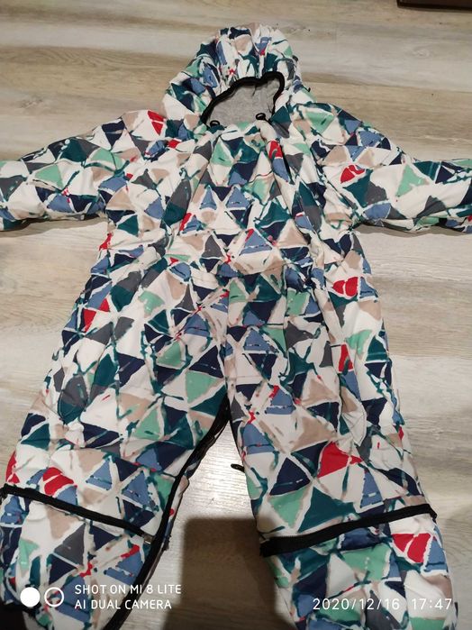 Комбінезон-конверт дитячий 2в1 74-80 деми